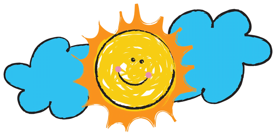 Logo de Pro Vida Plena: sol entre dos nubes